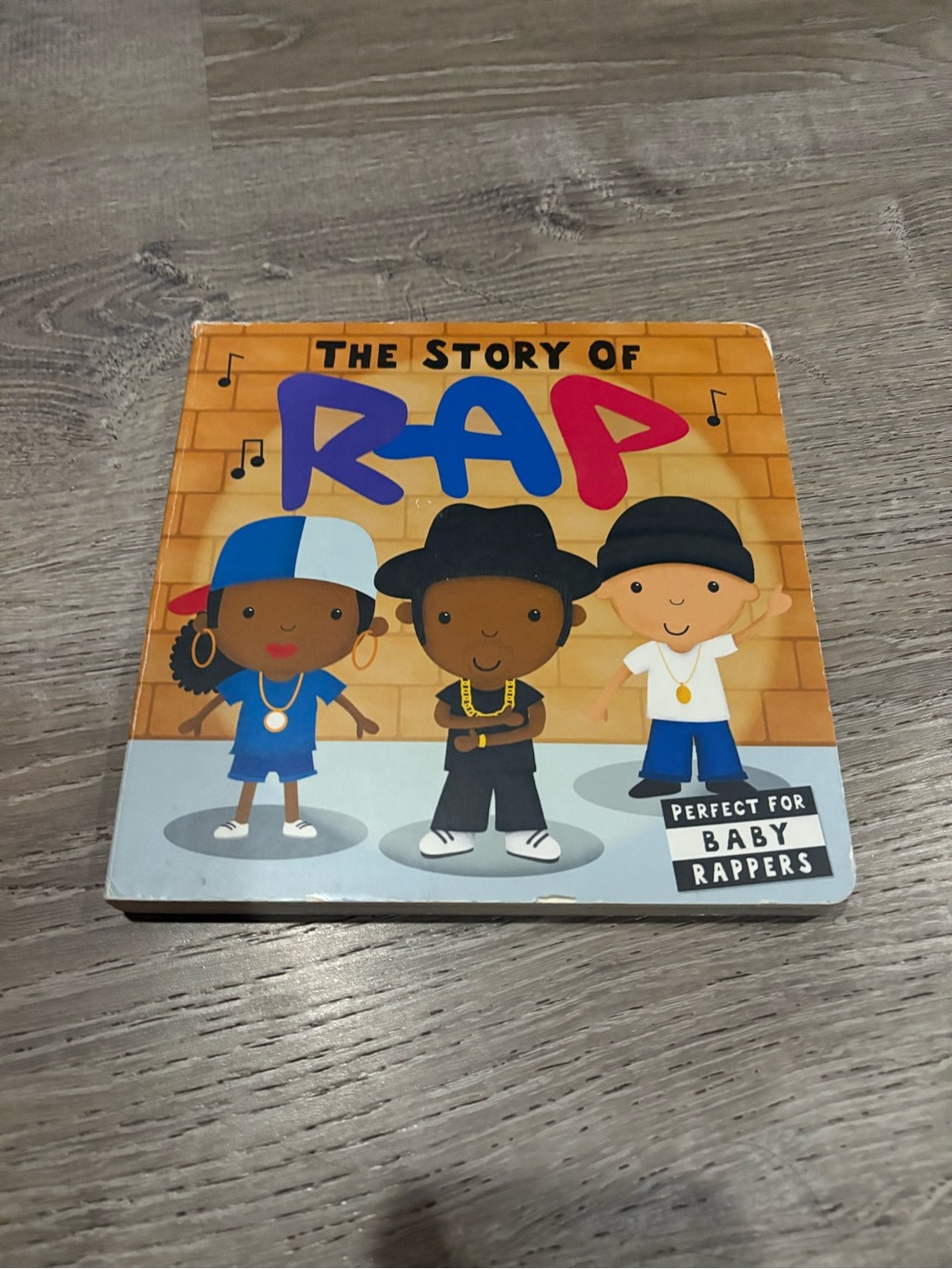 The Story of Rap Board Book - Colorful Kids Edition. Book.